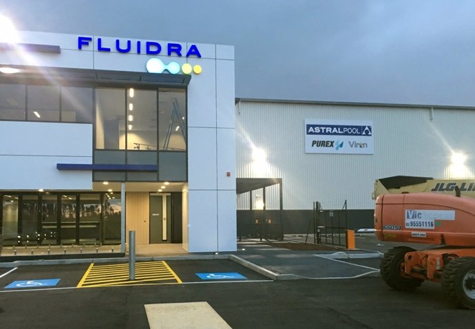 Nueva nave de Fluidra en Australia