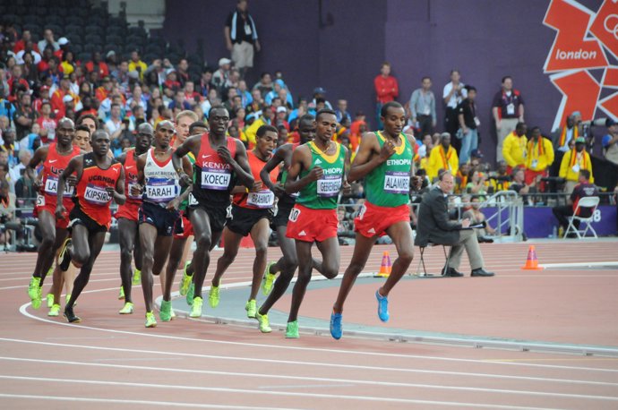 Prova dels 5000 metres a Londres 2012