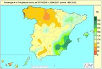 La falta de lluvias acumulada aumenta hasta el 14% por debajo de los niveles normales y llega al 25% en el noroeste