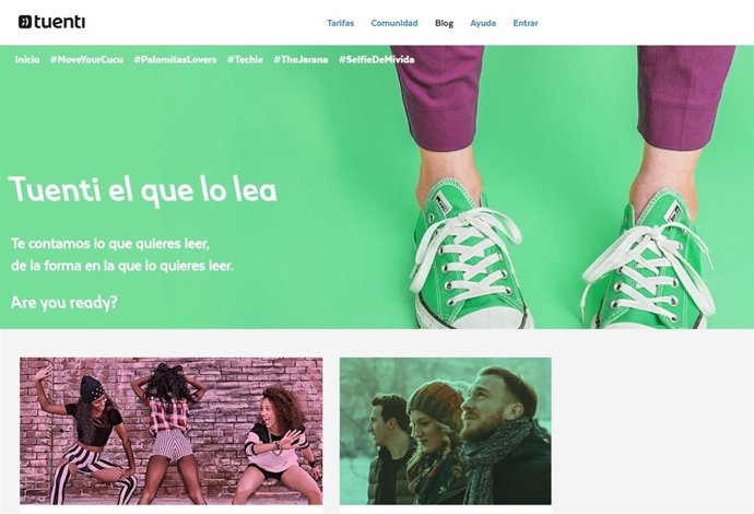 Blog 'Tuenti el que ho llegeixi'