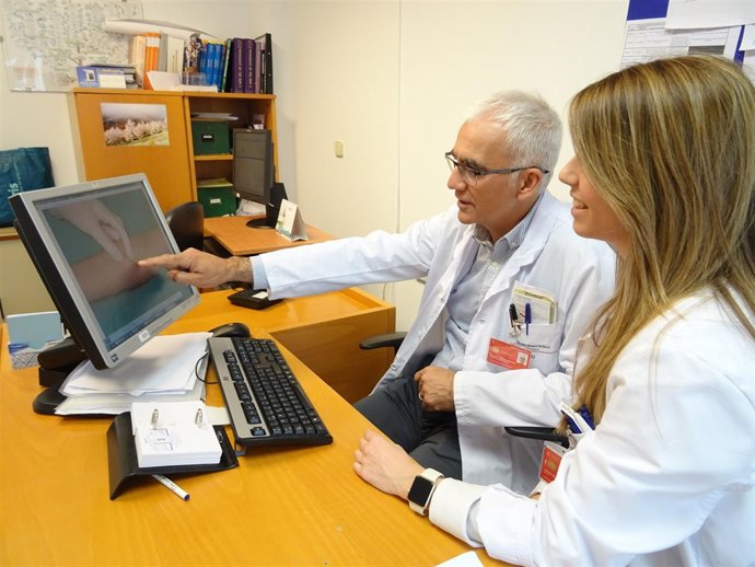 Profesionales del SNS utilizando la 'teledermatología'