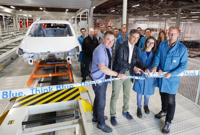 Nuevo almacén secuenciado de carrocerías de Volkswagen Navarra.