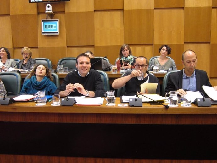 Alberto Cubero y otros concejales