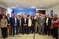 Fragoso presenta su precandidatura a la reelección al frente del PP de Badajoz