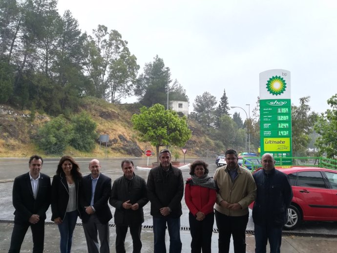 Carretera mijas obras emergencia junta