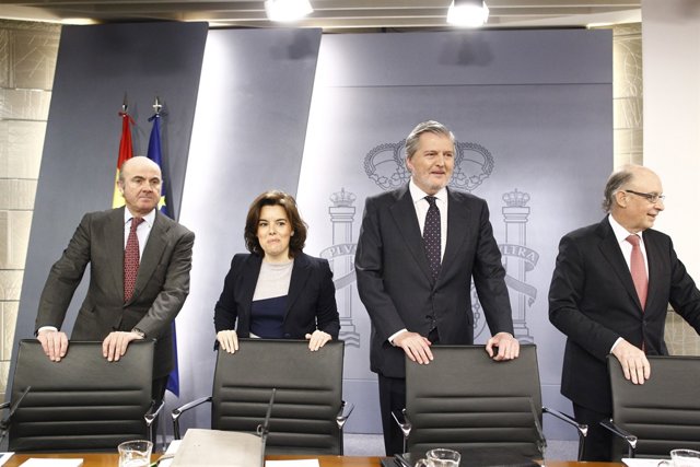 Roda de premsa després del Consell de Ministres
