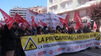 CCOO y UGT exigen aumentar la inspección y corregir políticas de desigualdad para frenar la siniestralidad laboral