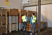 Detenidas dos personas e investigadas tres más por la sustracción de 32.000 kilos de naranja