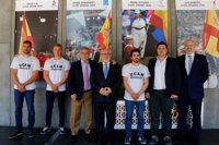 La UCAM presenta a su nuevo equipo de piragüismo con el objetivo de hacer "sonar el himno" en Tokio