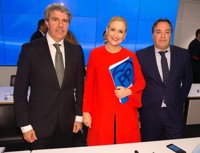 Cifuentes cree que Martínez-Almeida hará un "magnífico" trabajo como portavoz del PP en el Ayuntamiento de Madrid