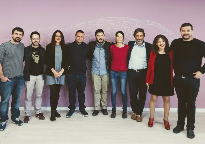 Dirigentes de Podemos e IU Madrid
