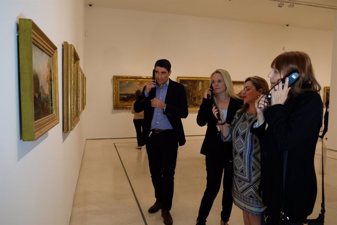 Audioguía museo carmen thyssen málaga en danés Javier Ferrer gerente