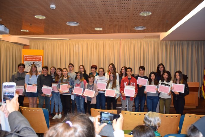 Premiats amb el IV Premi de Narrativa Curta del Port de Tarragona