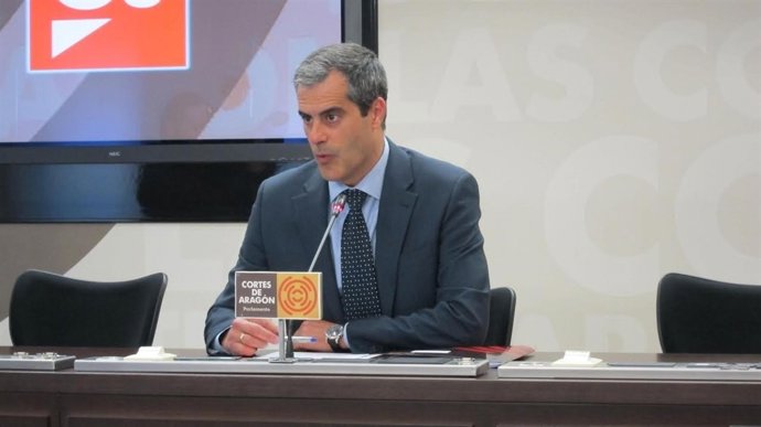 El diputado de Cs, Javier Martínez