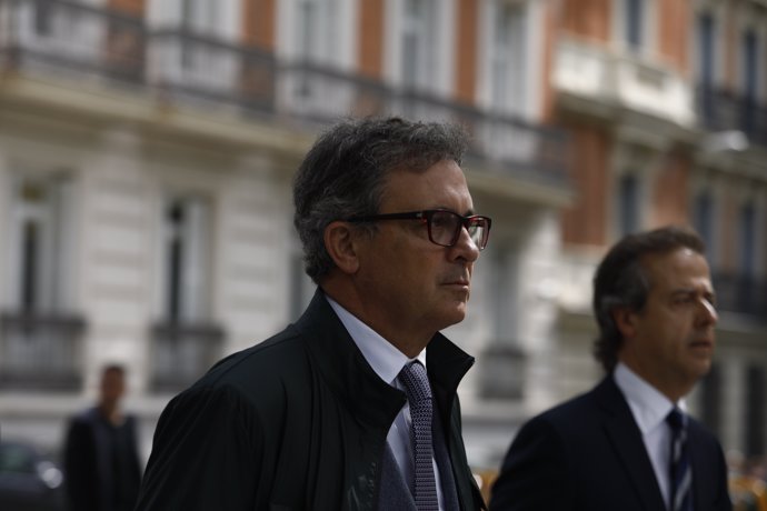 Jordi Pujol Ferrusola arriba a l'Audiència Nacional per declarar
