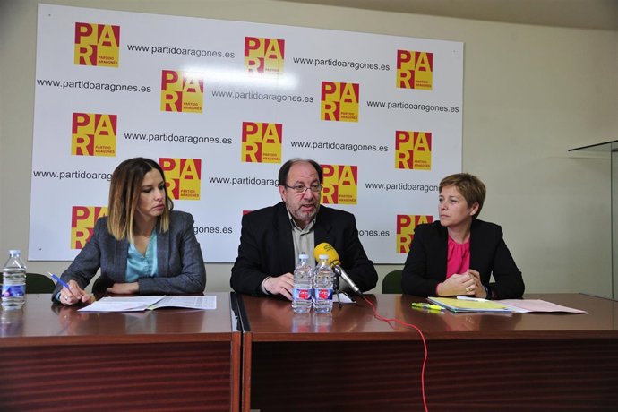 María Herrero, Julio Esteban y Berta Zapater
