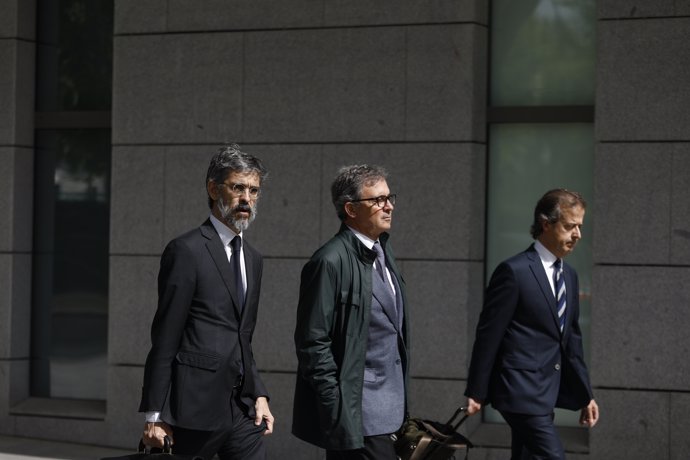 Jordi Pujol Ferrusola arriba a l'Audiència Nacional per declarar