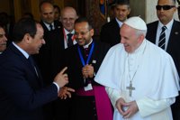 El Papa reclama ante Al Sisi el "respeto incondicional de los derechos inalienables del hombre"