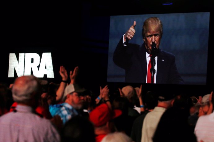 Donald Trump, discurso en el foro de la Asociación Nacional del Rifle