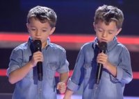 Los pequeños gemelos de 'La voz kids' también son compositores
