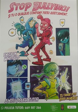 Cartel Stop Bullying Llucmajor