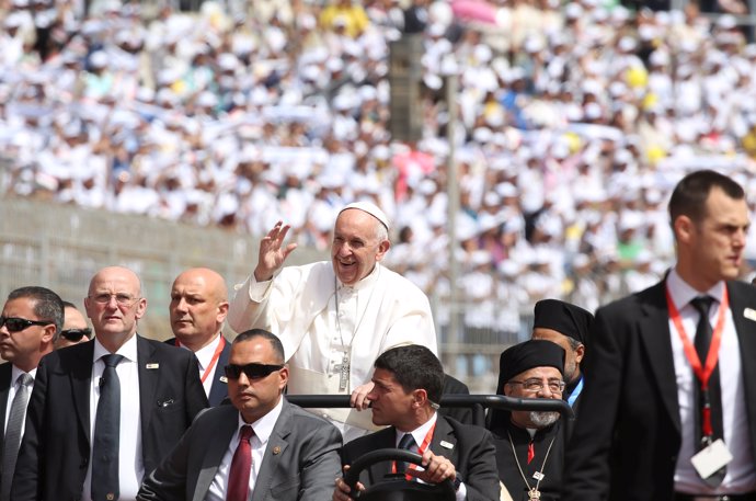 Visita del Papa Francisco a El Cairo, Egipto.