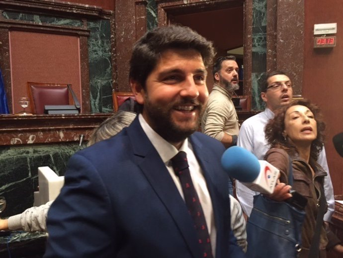 Fernando López Miras, nou president de la Regió de Múrcia