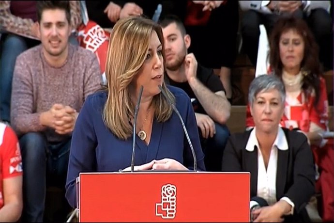 Susana Díaz no permitirá que nadie "humille" al PSOE