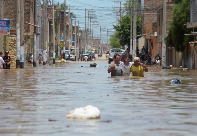 Inundaciónes en Perú