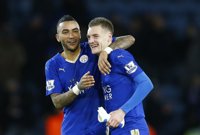 Vardy da media salvación al Leicester ante el West Brom