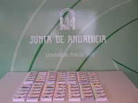 La Unidad de Policía adscrita a la Junta se incauta de unos 10.000 boletos de lotería ilegal de la OID