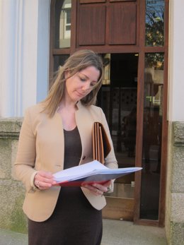 La vicepresidenta segunda de la Diputación de Lugo, Lara Méndez