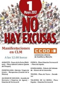 CCOO y UGT piden empleo estable y aumento de salarios este 1 de mayo