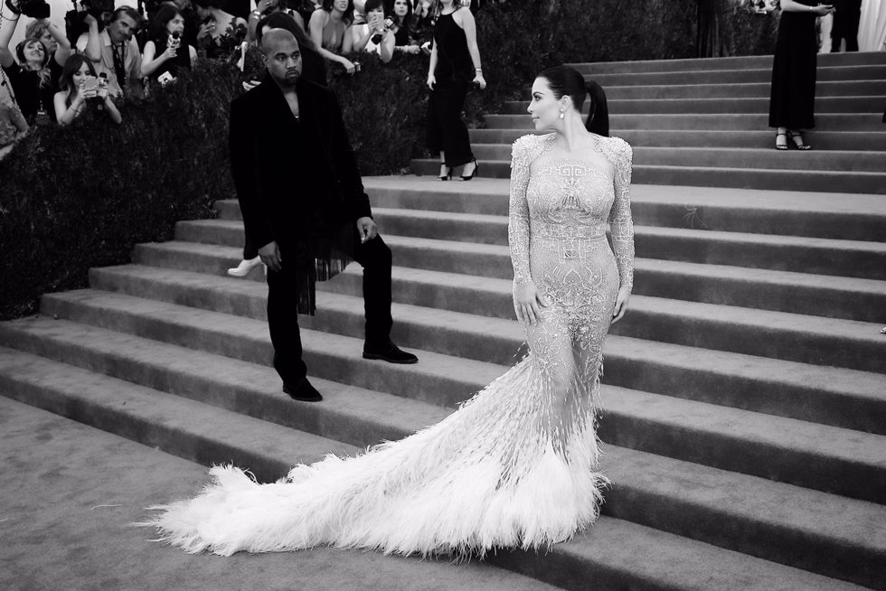 Kim Kardashian no acudirá a la Gala MET con su marido./ Getty Images
