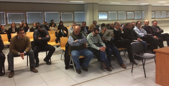 Juicio del caso Emarsa en la Ciudad de la Justicia de València