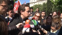 Podemos escribirá hoy al PSOE para pedir una reunión sobre la moción de censura a Rajoy