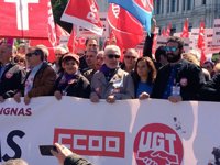 Sara Hernández rechaza el modelo social actual "basado en la precariedad laboral"