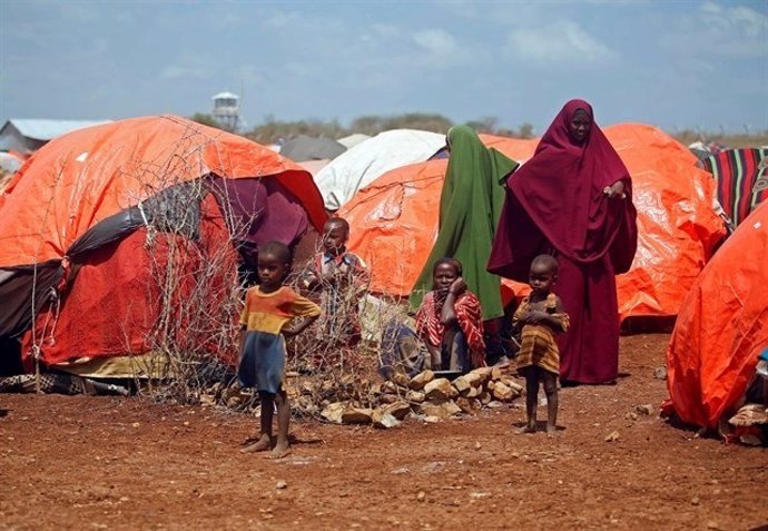 Desplazados en Somalia