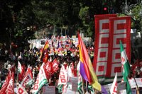 Miles de personas reivindican en Andalucía "un empleo más estable y mejores condiciones"