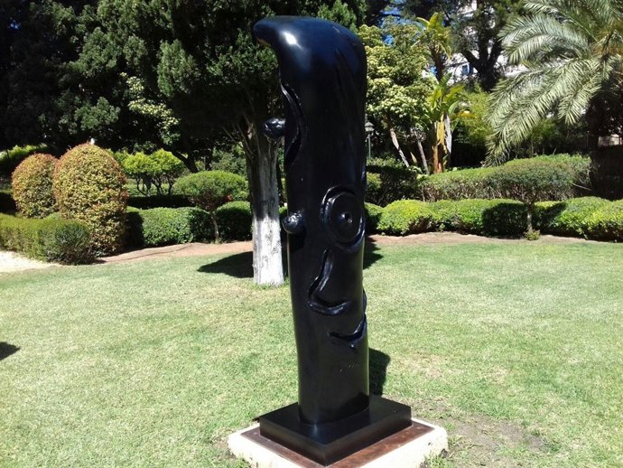 Palacio Marivent, Jardines, Joan Miró, escultura, Recurso