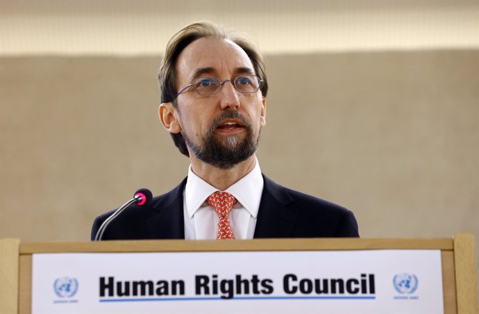 El Alto Comisionado de la ONU para los Derechos Humanos, Zeid Raad al Husein
