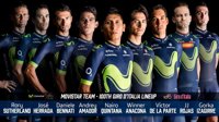 Quintana liderará al Movistar Team en su reto de lograr el doblete en el Giro