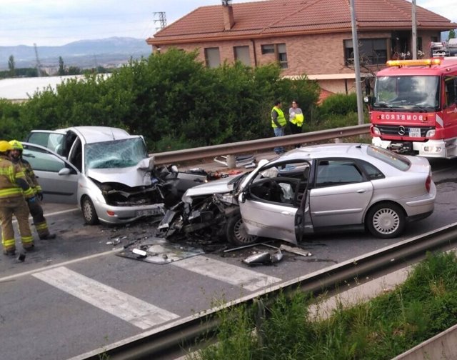 Accidente en Villamediana