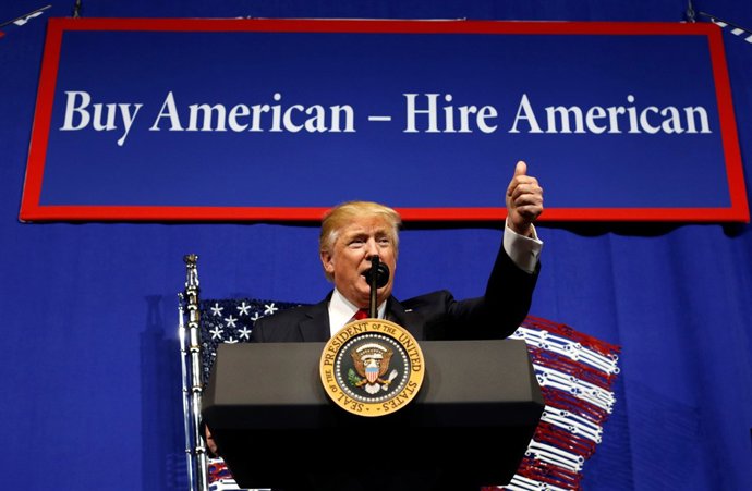El presidente estadounidense, Donald Trump