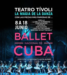 Cartell de 'La màgia de la dansa' del Ballet Nacional de Cuba