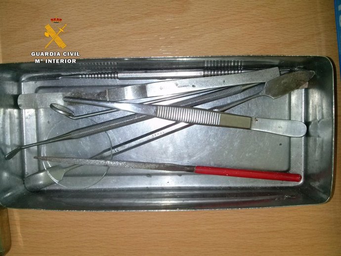 Material intervenido