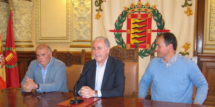 Javier Labarga, Antonio Gato y Alejandro García Pellitero