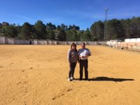 El campo de fútbol de Cortijos Nuevos, en Segura de la Sierra, contará con césped artificial