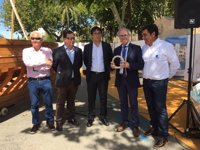 Astilleros de Mallorca, empresa ganadora del premio Marcial Sánchez Barcáiztegui en el Boat Show Palma