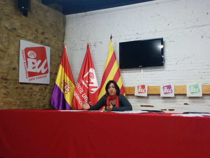 Diputada provincial de EUPV, Rosa Pérez Garijo